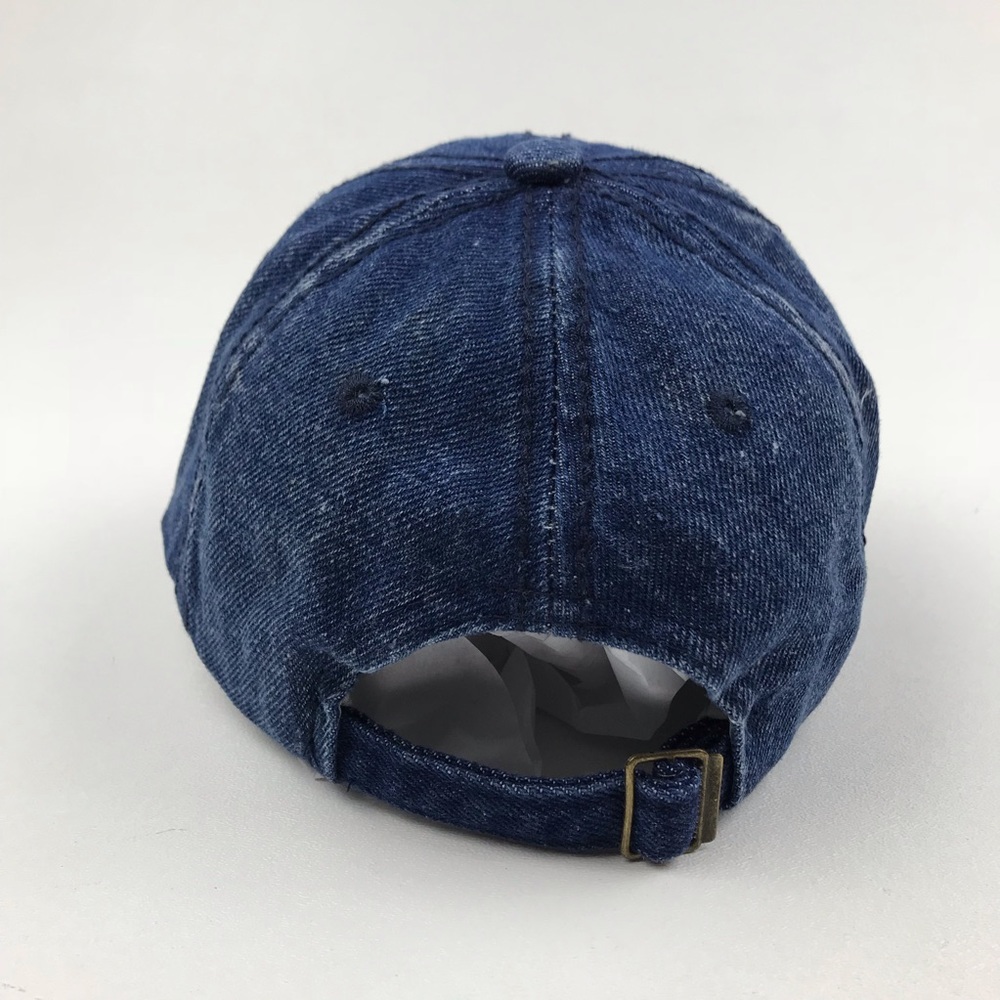 Levi’s Denim Orange Tab Trucker Jean Hat Re/Done - Picture 5 of 8